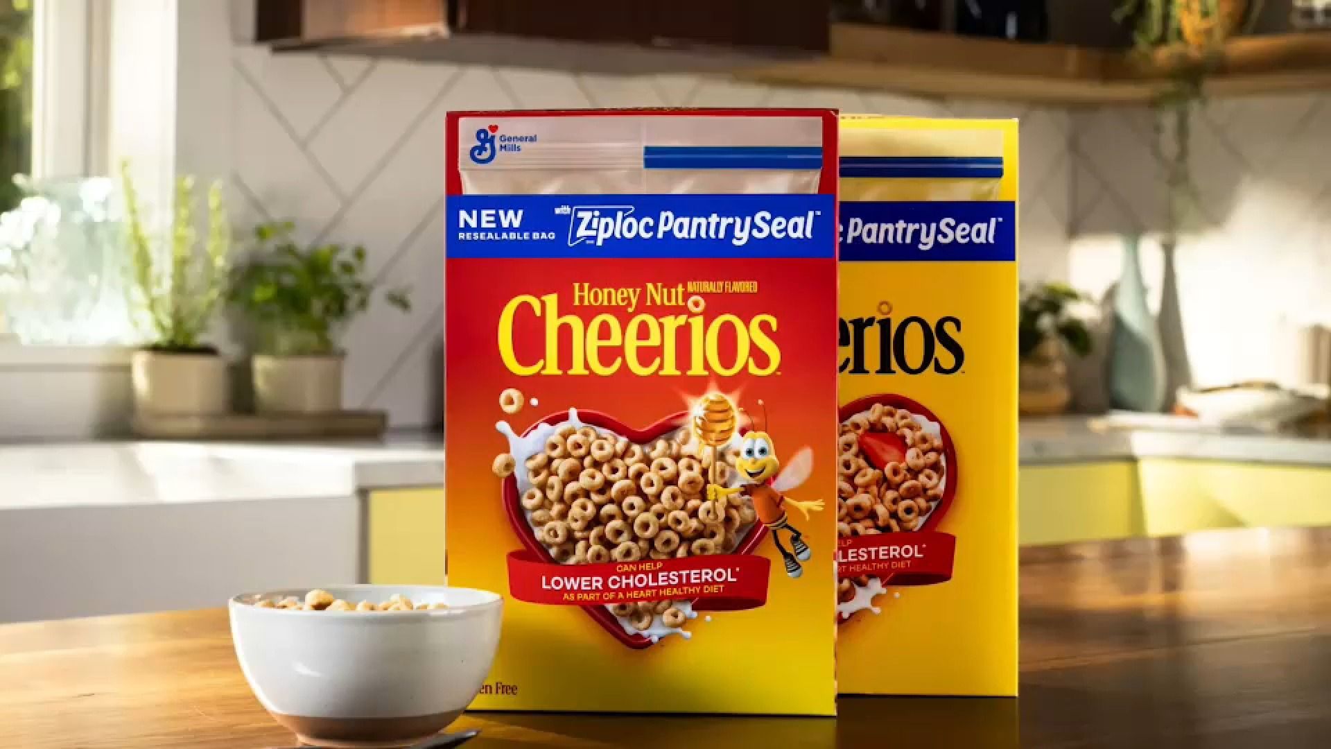 Cheerios teams up with Ziploc to add resealable bag to cereal boxes
       — Elmhurst Sports news