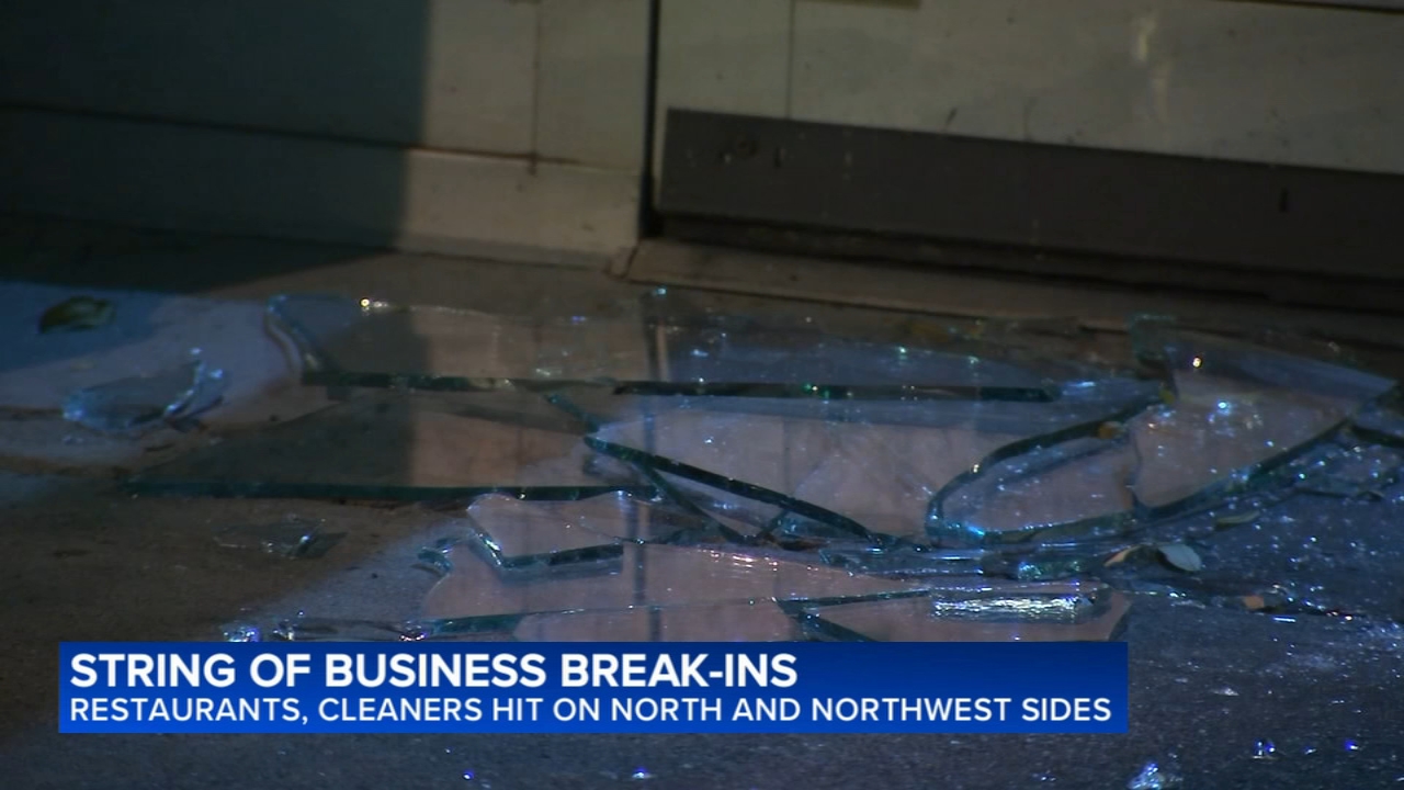 Thieves target at least 5 businesses on North, NW Sides days after Lincoln Park burglary spree
       — Elmhurst Business news