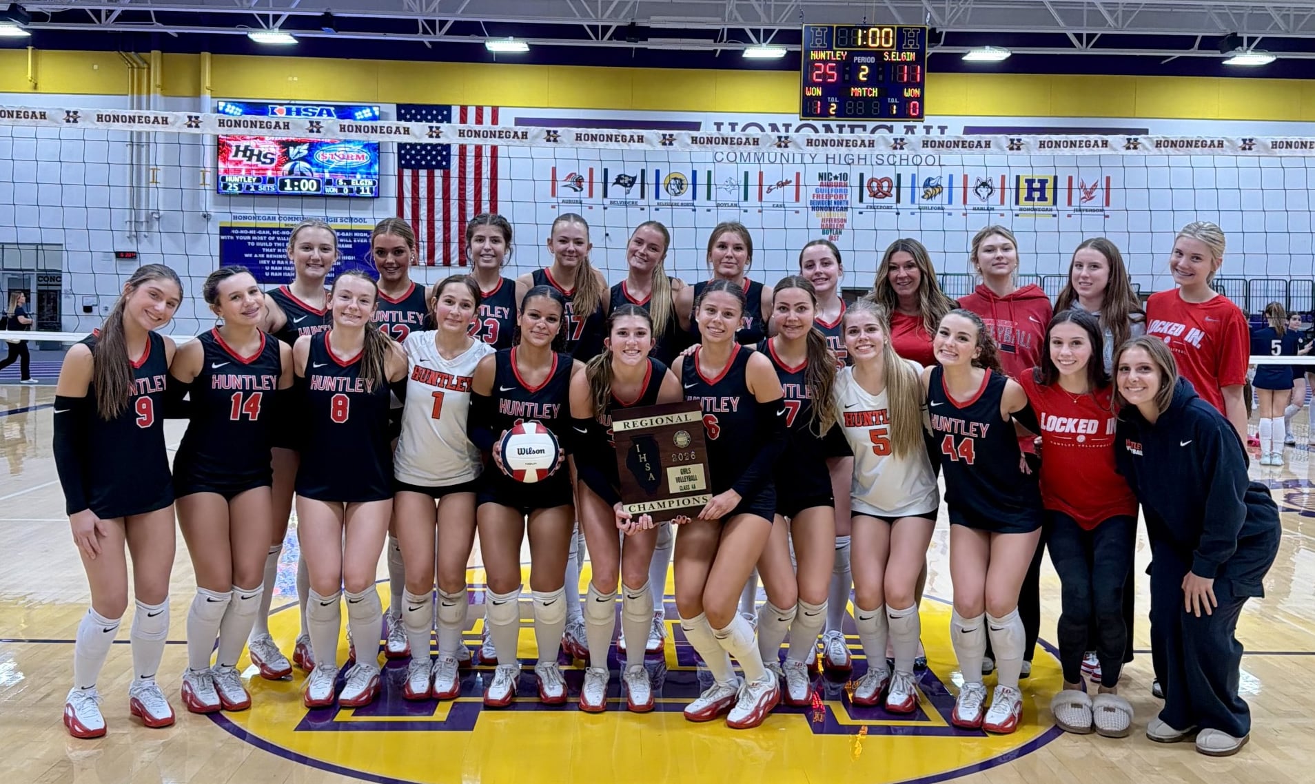 Izzy Whitehouse’s jump serves spark Huntley during Class 4A regional championship win over South Elgin — Elmhurst Sports news